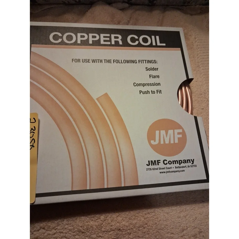 New In The Box COPPER COIL JMF Company 1/4